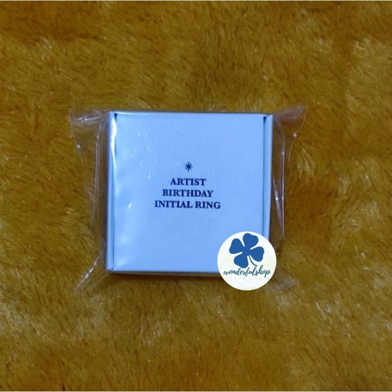 SM ARTIST BIRTHDAY RING – DONGHAE