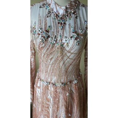 wedding dress payet simple