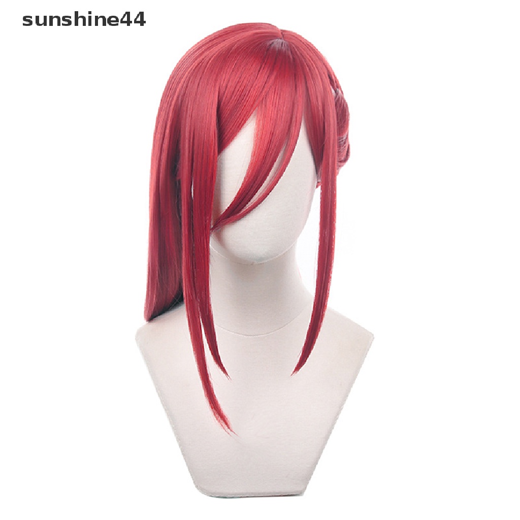 Sunshine Anime Blue Lock Hyoma Chigiri Cosplay Wig Rambut Merah Tahan Panas Wig Rambut.