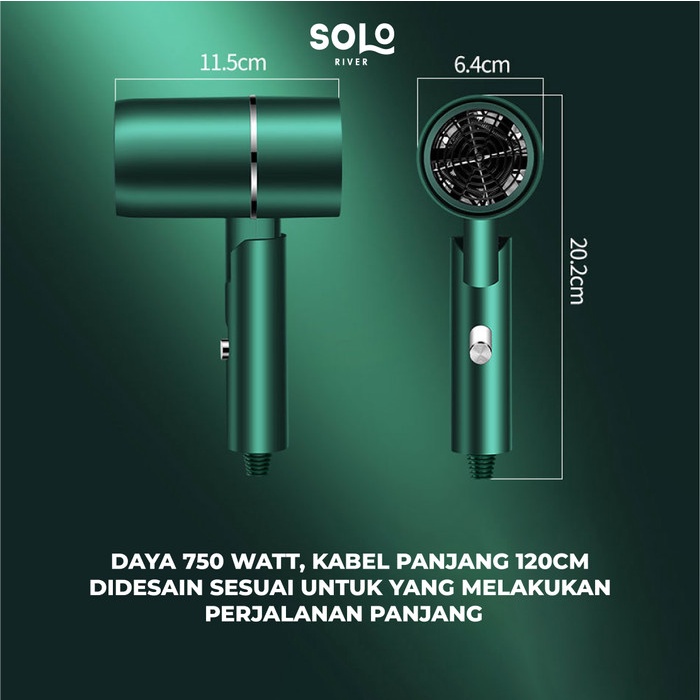 Hair dryer Lipat Pengering Rambut - Putih