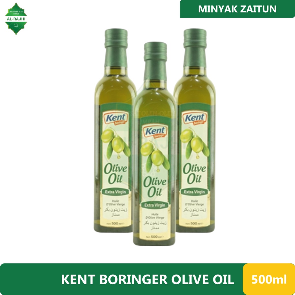 

New Produk PROMO Minyak Zaitun Kent Boringer Olive Oil Extra Virgin Olive Oil 500ml