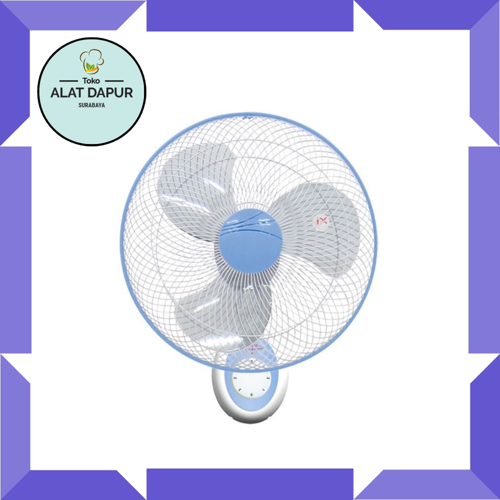 MASPION Kipas Angin dinding 16inch MWF 4002 K - MWF4002 wall fan 16&quot; 4002K