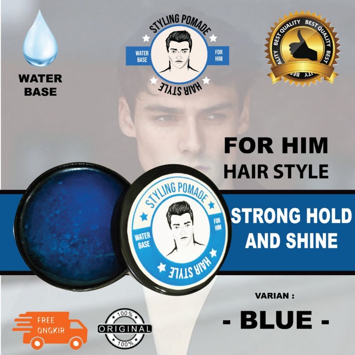 POMADE Hair Styling Waterbased Strong Hold FREE SISIR