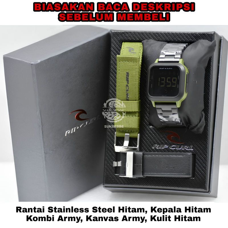 RIPCURL A3199 NEXT DIGITAL CORE SURF WATCH / JAM TANGAN PRIA WANITA TAHAN AIR / JAM TANGAN RIPCURL DIGITAL