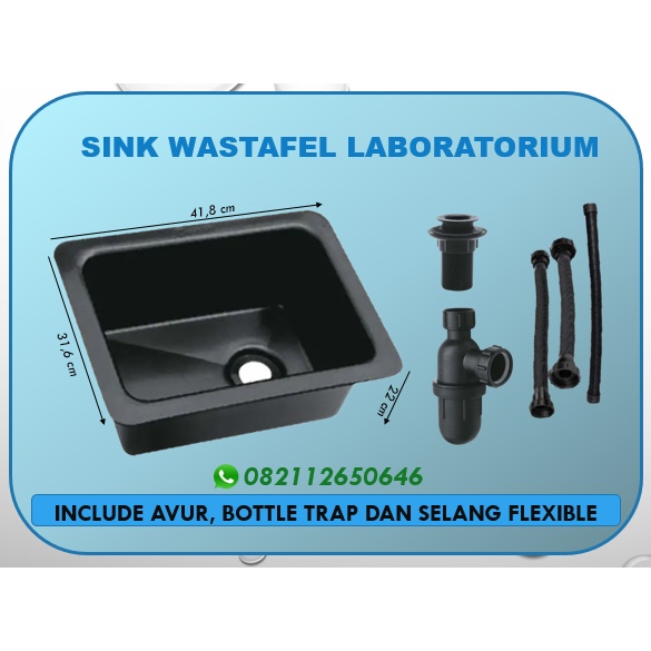 SINK WASTAFEL LABORATORIUM/ WASTAFEL LAB/ SINK LAB