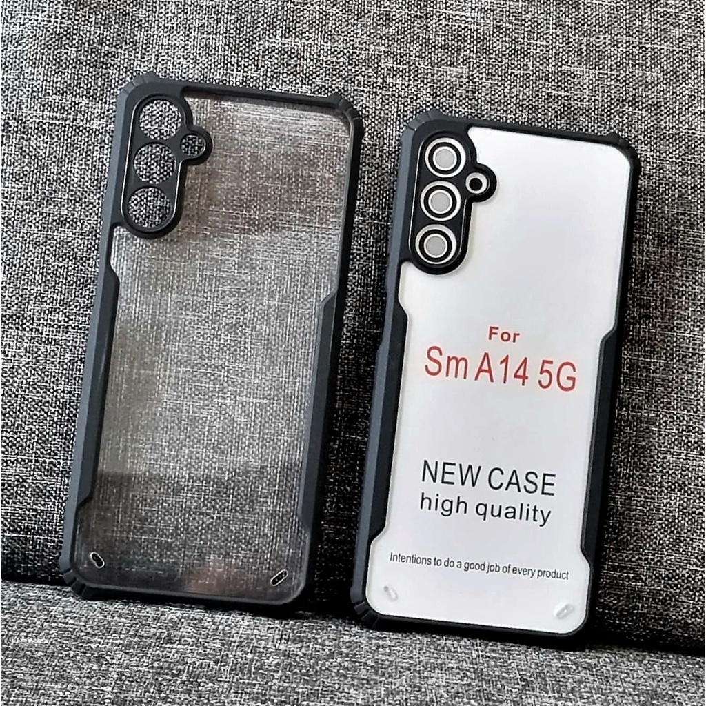 FUSION IPACKY XU.ND Samsung A54 A34 A14 A13 A53 5G A73 5G A33 5G A23 A04 A04E A04s Softcase Black-Hitam/Crack Armor Airbag Anti Fall/Hardcase Transparant-Transparent Bening Clear CASING-Soft Case Samping/ipaky Hard TPU 4G 5G s Silicone E 4G