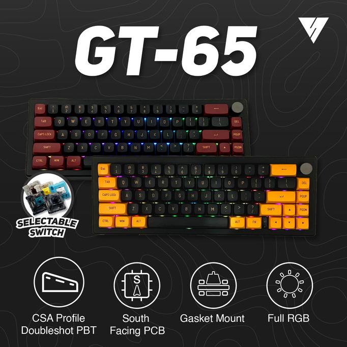 VortexSeries GT-65 Wireless Mechanical Keyboard Gasket Mount