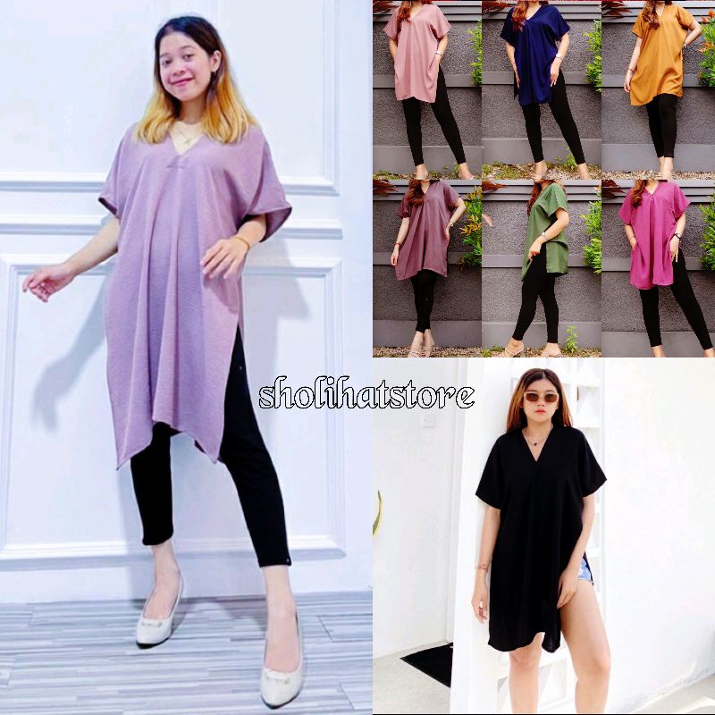 1 KG BISA MUAT 4 PCS LONG SQUARE NAGITA CRINKLE AIRFLOW / NAGITA LONG SQUARE CRINCLE AIR FLOW / LONG DRESS KRINGKEL AIR FLOW / ATASAN WANITA MIDI DRESS NAGITA SLAVINA / SHOLIHATSTORE
