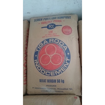 Semen tiga roda 40kg per do 8 ton (TANGERANG)