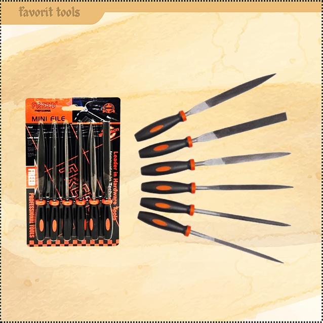 Kikir Emas Set Freed Alat Kikir Emas Freed 6 Pcs 18 cm