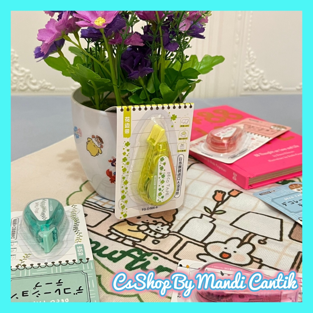 

Deco Correction Tape TG-d866 Model Bergambar Deco Jurnal Bisa Cod Murah Meriah