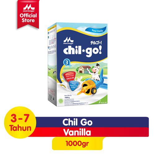 Morinaga Chil Go 3+ Powder 1kg (3-7 Tahun)