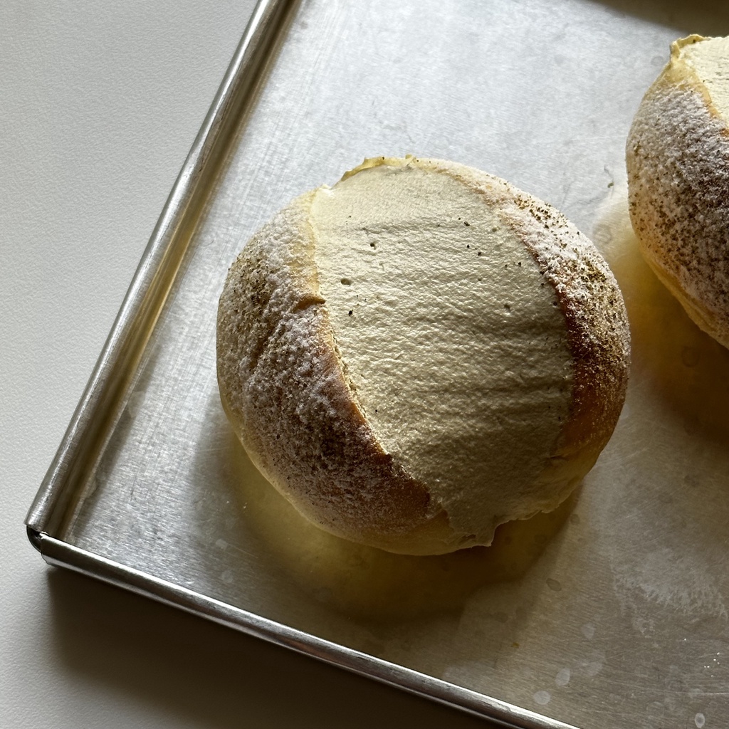 

Hojicha Cream Buns