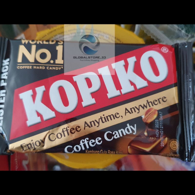 Permen kopiko coffee candy blister pack 17.5gr/24gr