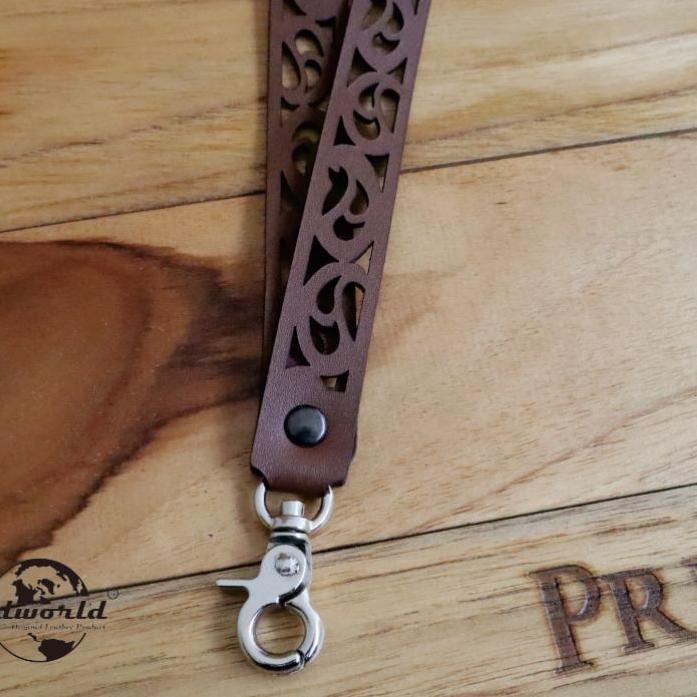 

✔ Lanyard Motif Kulit Asli Model Baru