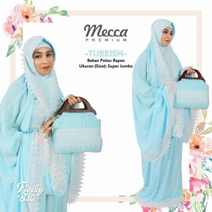 Mukena Bali Super Jumbo Mecca