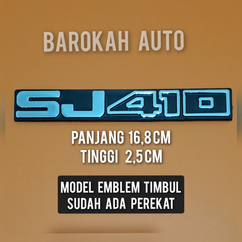 SJ410 logo mobil tulisan emblem sj410