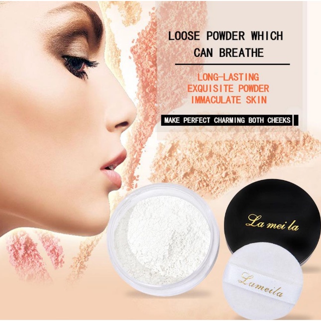 LAMEILA Oil Control Loose Powder / Bedak Tabur Kontrol Minyak Wajah