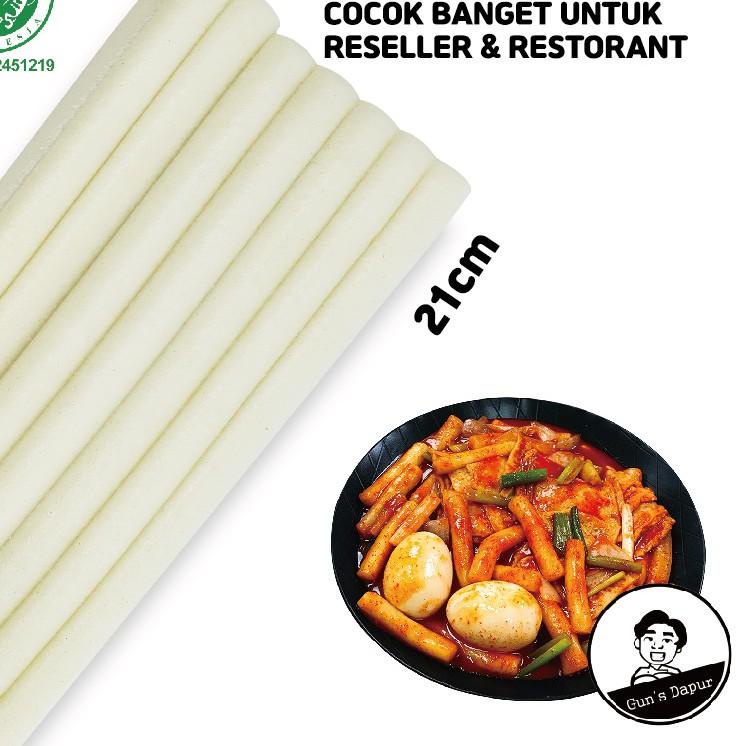 

Diskon[HJ]-1kg/떡볶이 TTEOKBOKKI 21CM KOREAN FOOD 1 KG (HALAL) - TOKPOKI, TTEOKPOKKI, TOKPOKKI
