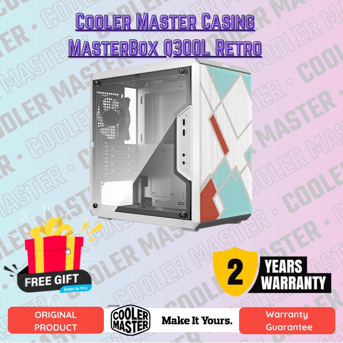 Cooler Master Casing MasterBox Q300L Retro