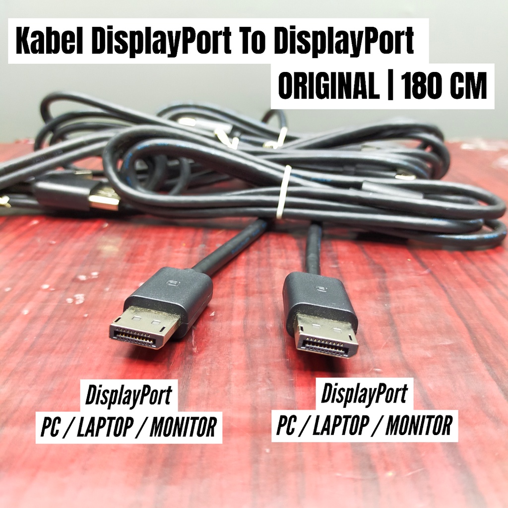 Kabel MINI DP To DP Display Port To Display Port Berkualitas