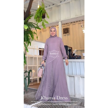 Khansa Dress terbaru by Marevi