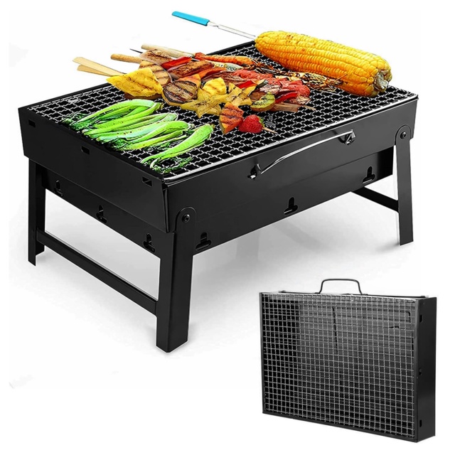 [ Cinicini ] Panggangan Kotak Portable BBQ