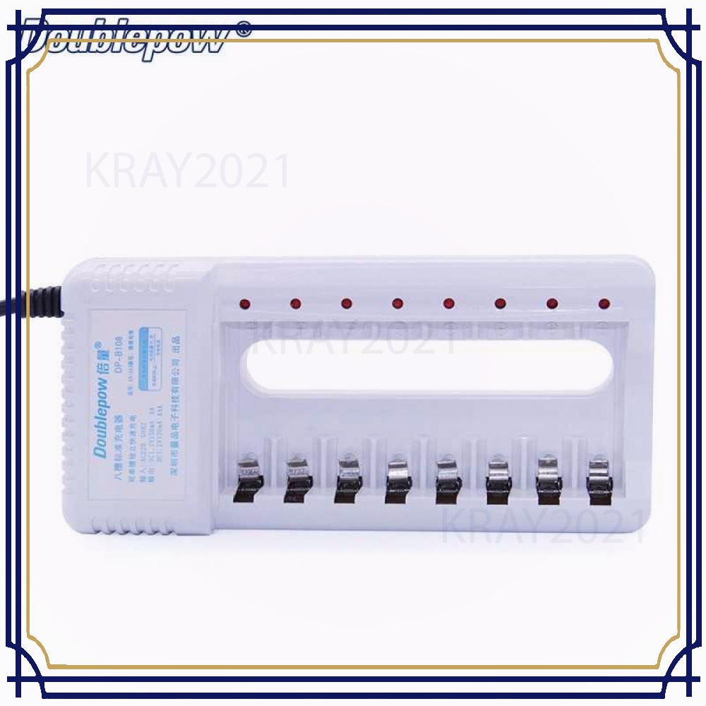 Charger Baterai 8 slot for AA AAA Ni-MH Ni-CD - BT705