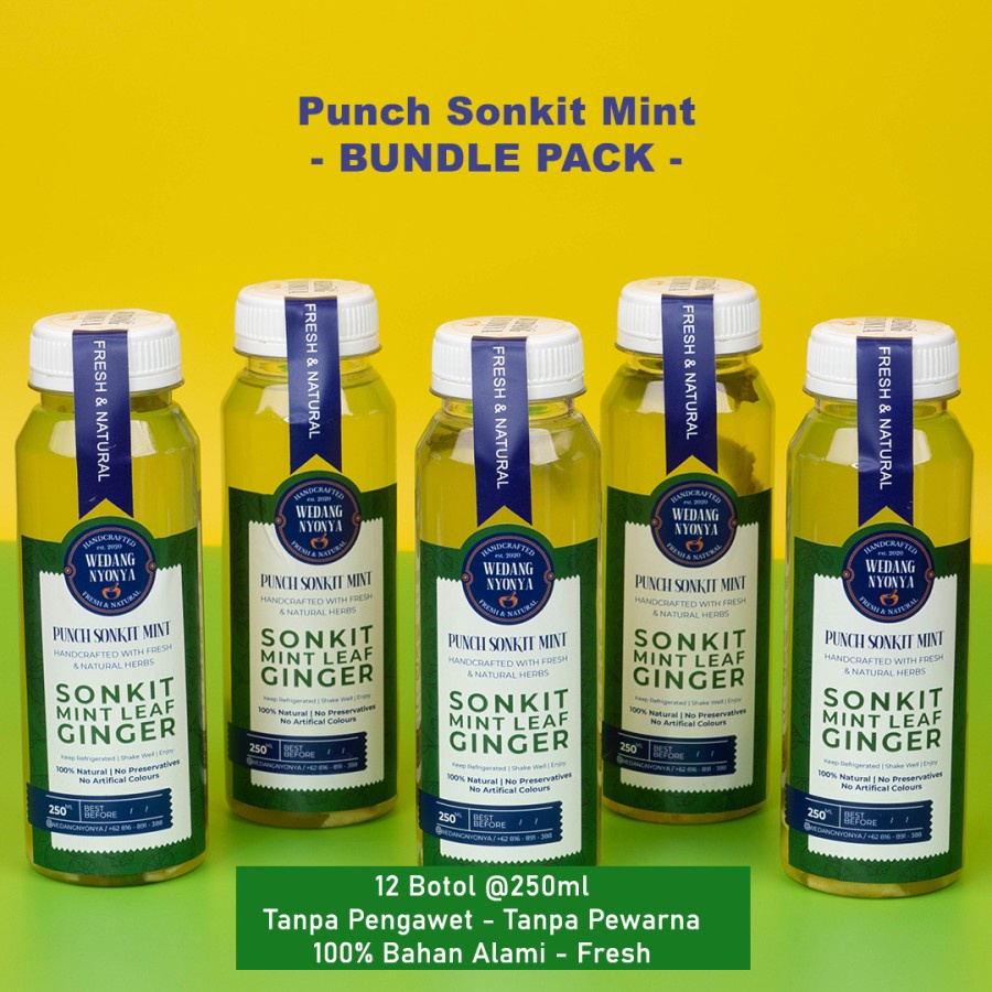 

Punch Sonkit Mint - Wedang Nyonya BUNDLE PACK