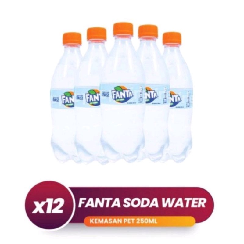 

Fanta Soda Water 250 Ml [1 Krat 12 Botol]