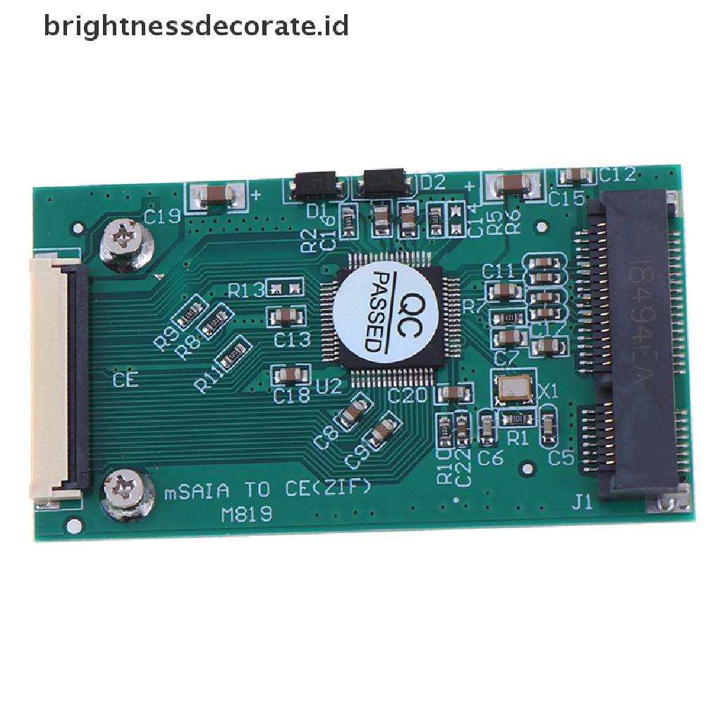 [Birth] 1.8 &quot;Mini mSATA PCI-E SSD Ke 40Pin ZIF Card CE Kabel Adapter Converter [ID]