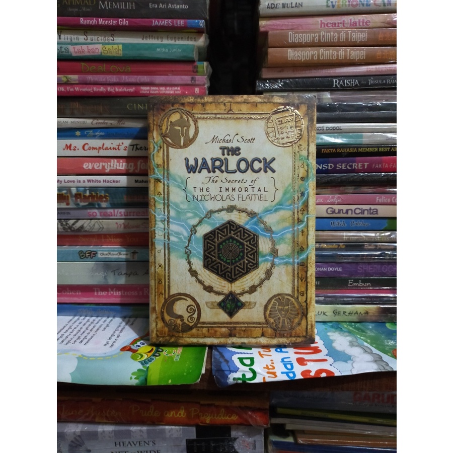 THE WARLOCK THE SECRETS OF THE IMMORTAL baru stok lama