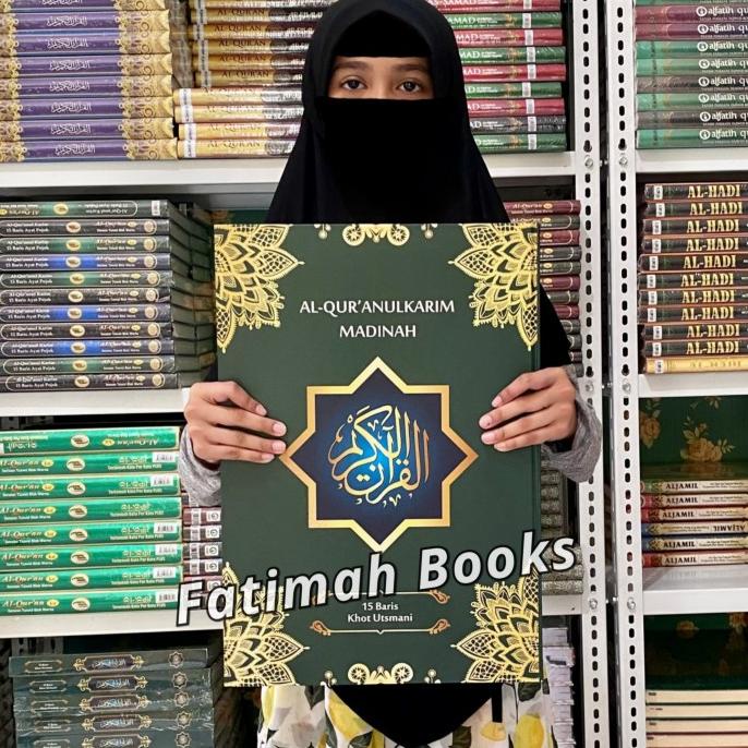 Alquran Samsia Jumbo Ukuran A3, Alquran Lansia