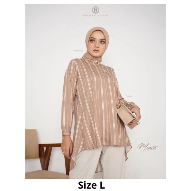 MOANA BLOUSE NADHEERA LUXURY | BLOUSE NADHEERA HITS KEKINIAN