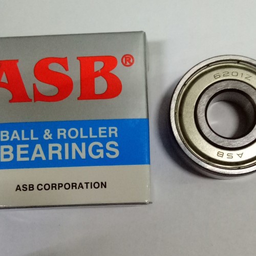 (2pcs) Bearing Roda Depan Beat Scoopy Spacy Pcx Genio Supra x 125 Asli ASB 6201ZZ