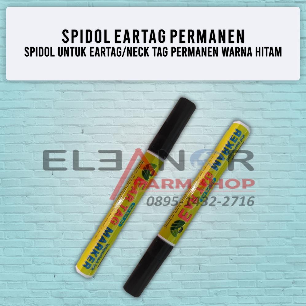 

Spidol Eartag Nec Tag Pen Permanent Eartag Marker Warna Hitam