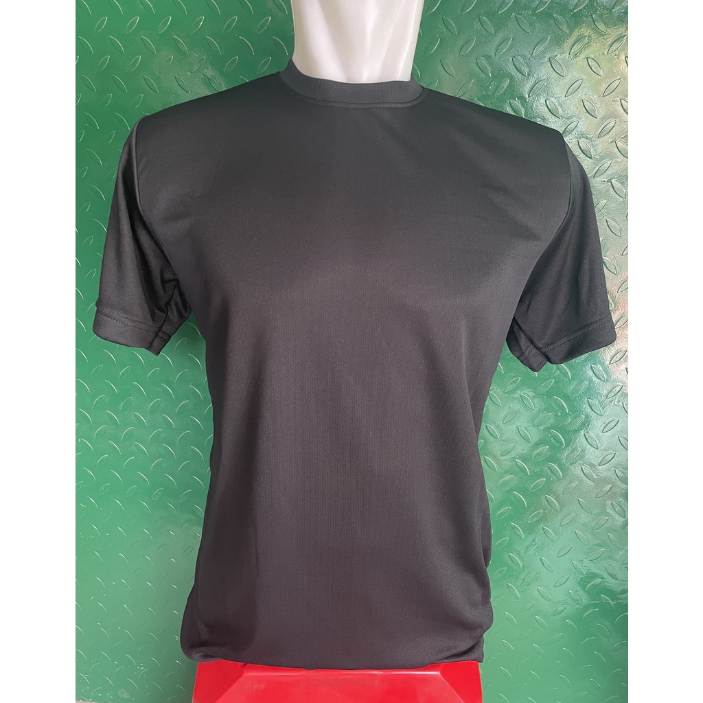 Kaos Dryfit Hitam Polos - Kaos Dryfit Polos - Jersey Polos Hitam - Kaos Jersey Polos