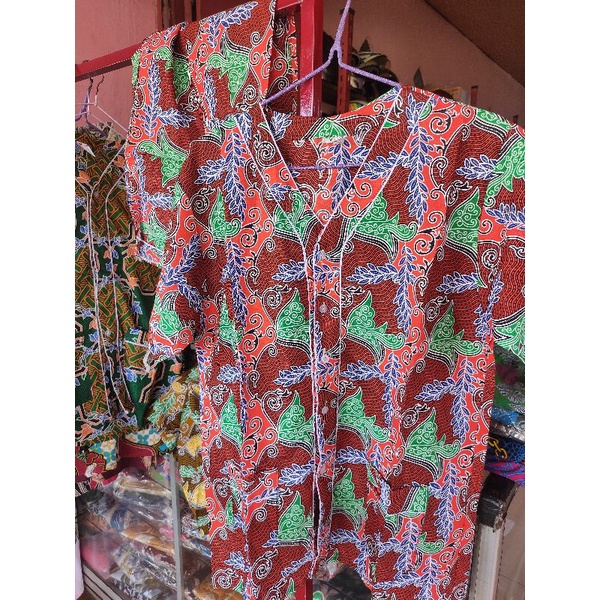 Baju Tidur Piyama Batik Bagan SiApi-api