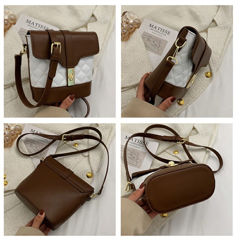 Slingbag Oliv Korean Style Tas Selempang Wanita Keren Cantik 2023