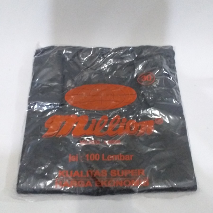 Kantong Plastik Keresek Kresek HD Hitam 15 24 30 40 50 MILLION