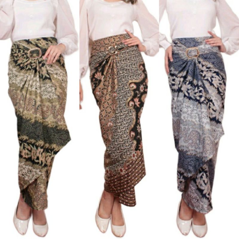 ( 50 Motif ) Rok Lilit Batik Modern Motif Terbaru / Rok Serut / Kain Batik / Rok Kebaya / Rok Batik Floral / Bawahan Kebaya Wisuda Modern