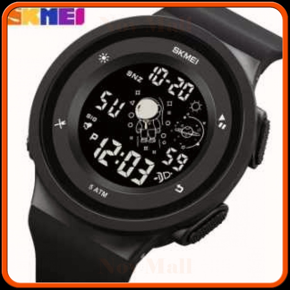 SKMEI Jam Tangan Digital Anak Space Series Alarm Waterproof EL Light - 1973