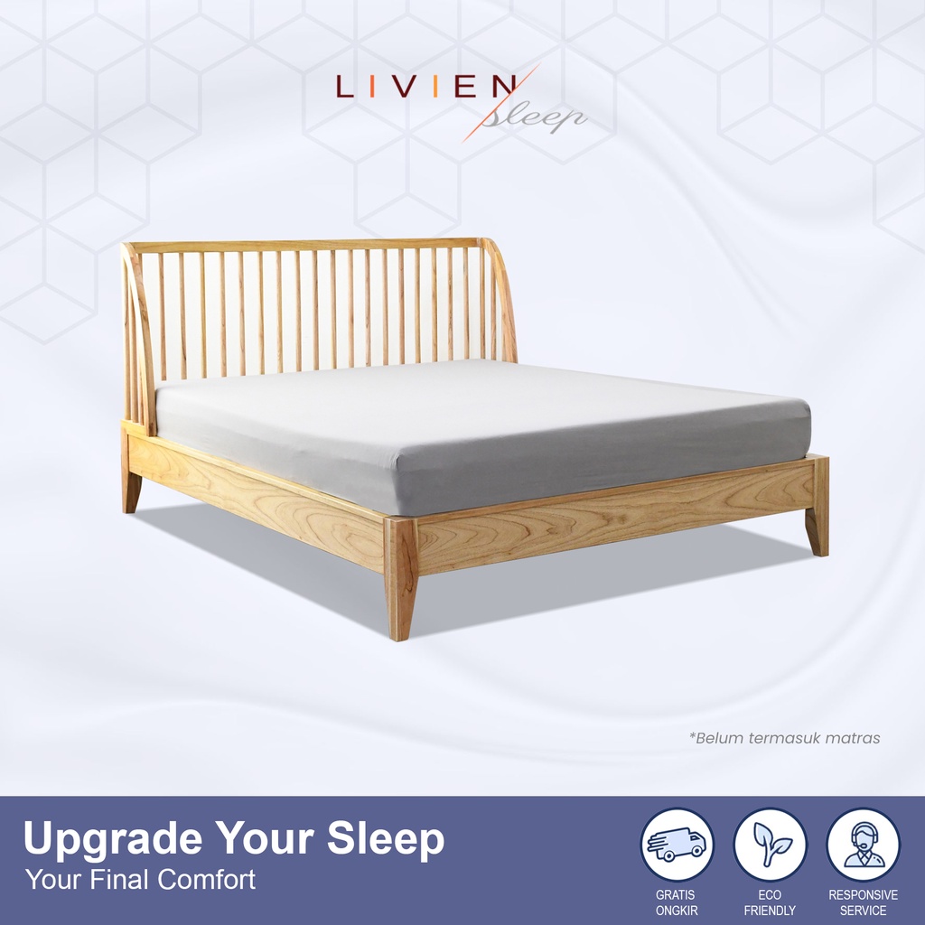 Tempat Tidur Set Anna Frame, Bed Frame, Dipan Tempat Tidur Livien Sleep