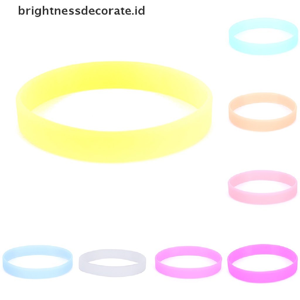 [Birth] Gelang Tangan Karet Silikon Glow In The Dark Noctilucous [ID]