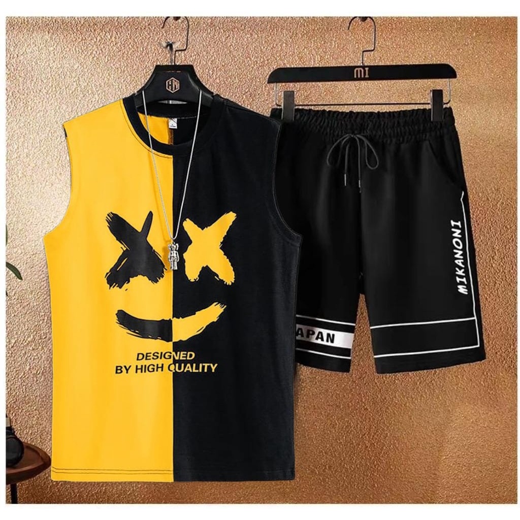 COD/ARPIOSSHOP - STELAN MELLO - SETELAN PRIA SATU SET ( SINGLET + CELPEN )