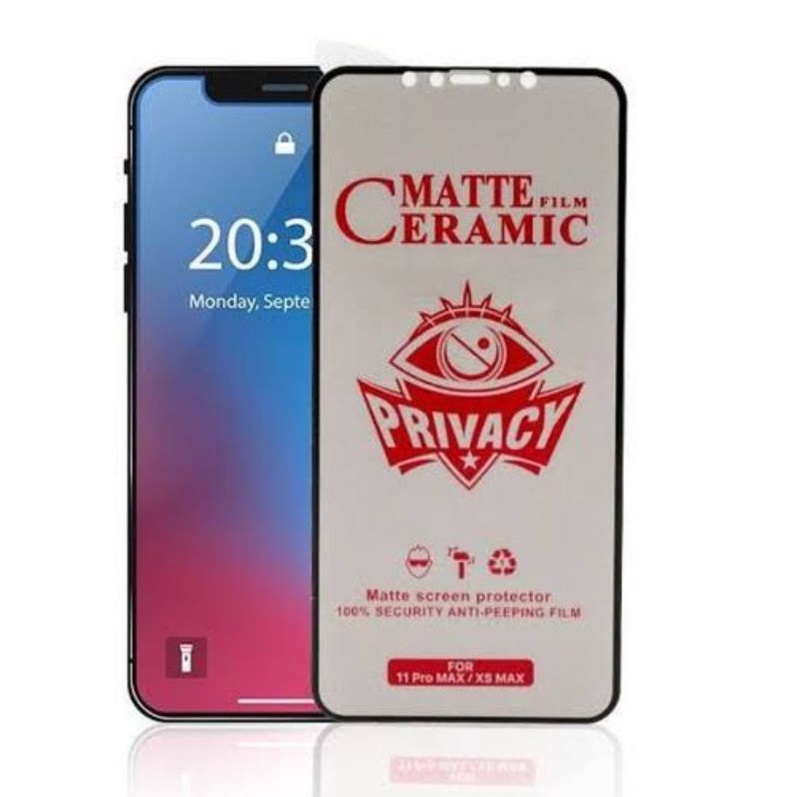 Tempered Glass Ceramic Matte Anti Spy Vivo V25 Vivo V25E Vivo V25 Pro Vivo Y01 Vivo Y02 Vivo Y16 Vivo Y22 Vivo Y22S Vivo Y33S Vivo Y33T Vivo Y35 Vivo Y81 Vivo Y83 Vivo Y85 Vivo Y91 Vivo Y91i Vivo Y91C Vivo Y93 Vivo Y95