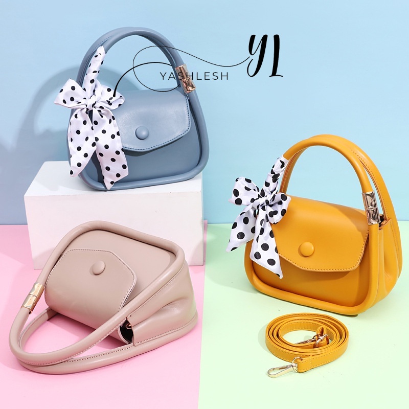 ROSIE BAG TAS WANITA SELEMPANG HANDBAG (GRATIS PITA SYAL) BISA COD
