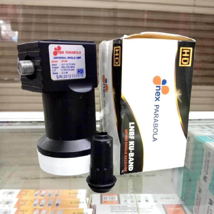 Lnb Ku Band Single Nex Parabola NP888 Receiver Parabola Full Hd