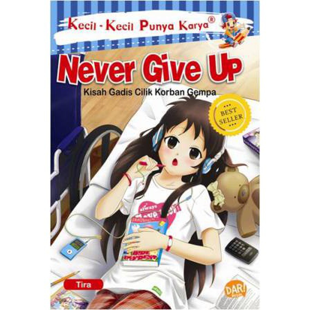 Buku Anak KkpkNever Give Up-New