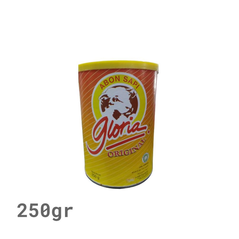 

1.1 STOK READY Gloria Abon Sapi Original 250 gr